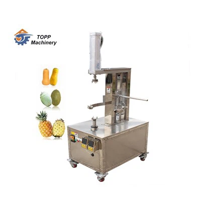 Meloen- en pompoenschilmachine