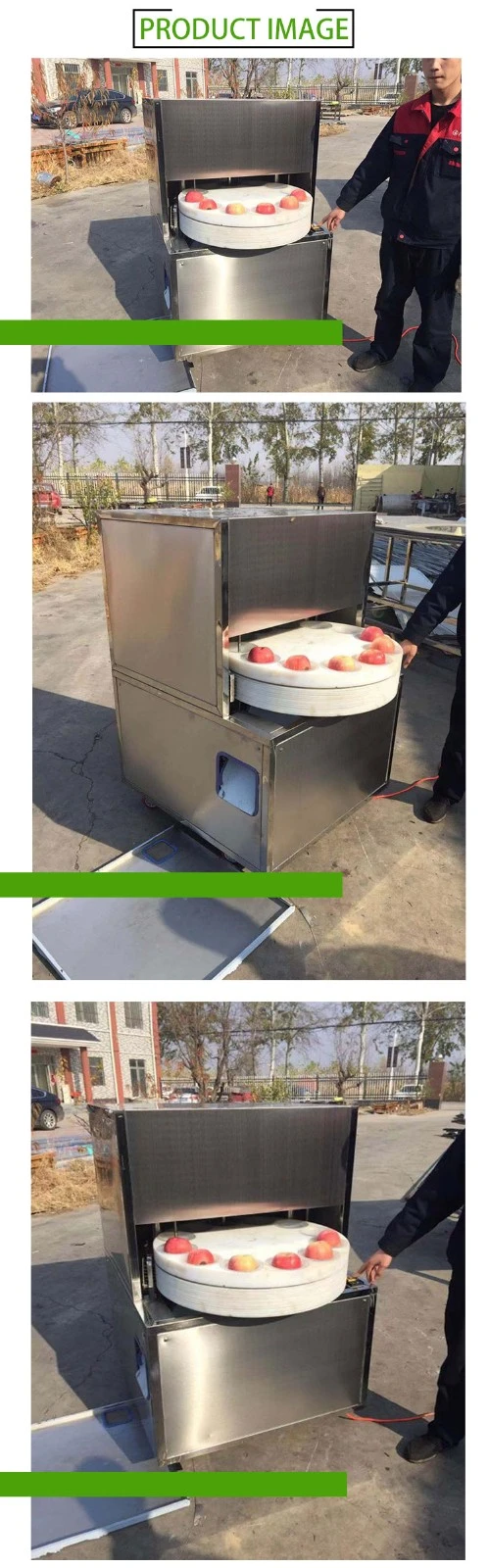 Apple Coring Slicing Machine