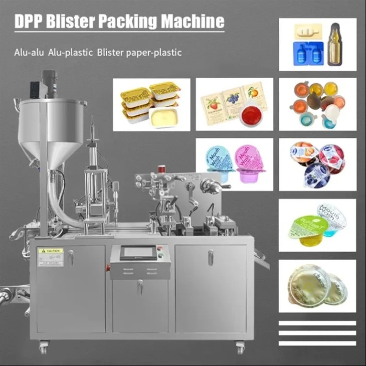 Honey Butter Sauce Blister Packing Machine