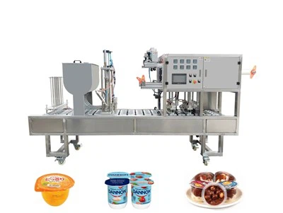 Automatische Chocolade Biscuit Planet Cup Popcorn Maïs Cup Vulmachines