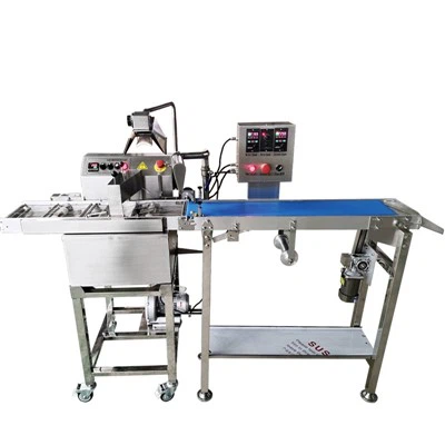 Automatische chocoladecoatingmachine