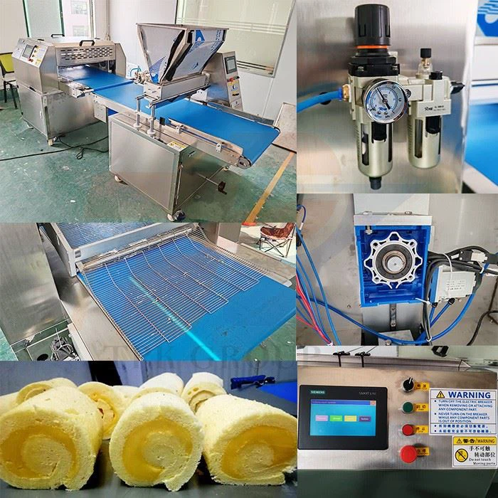 Swiss Roll Roller Spreader Machine suppliers